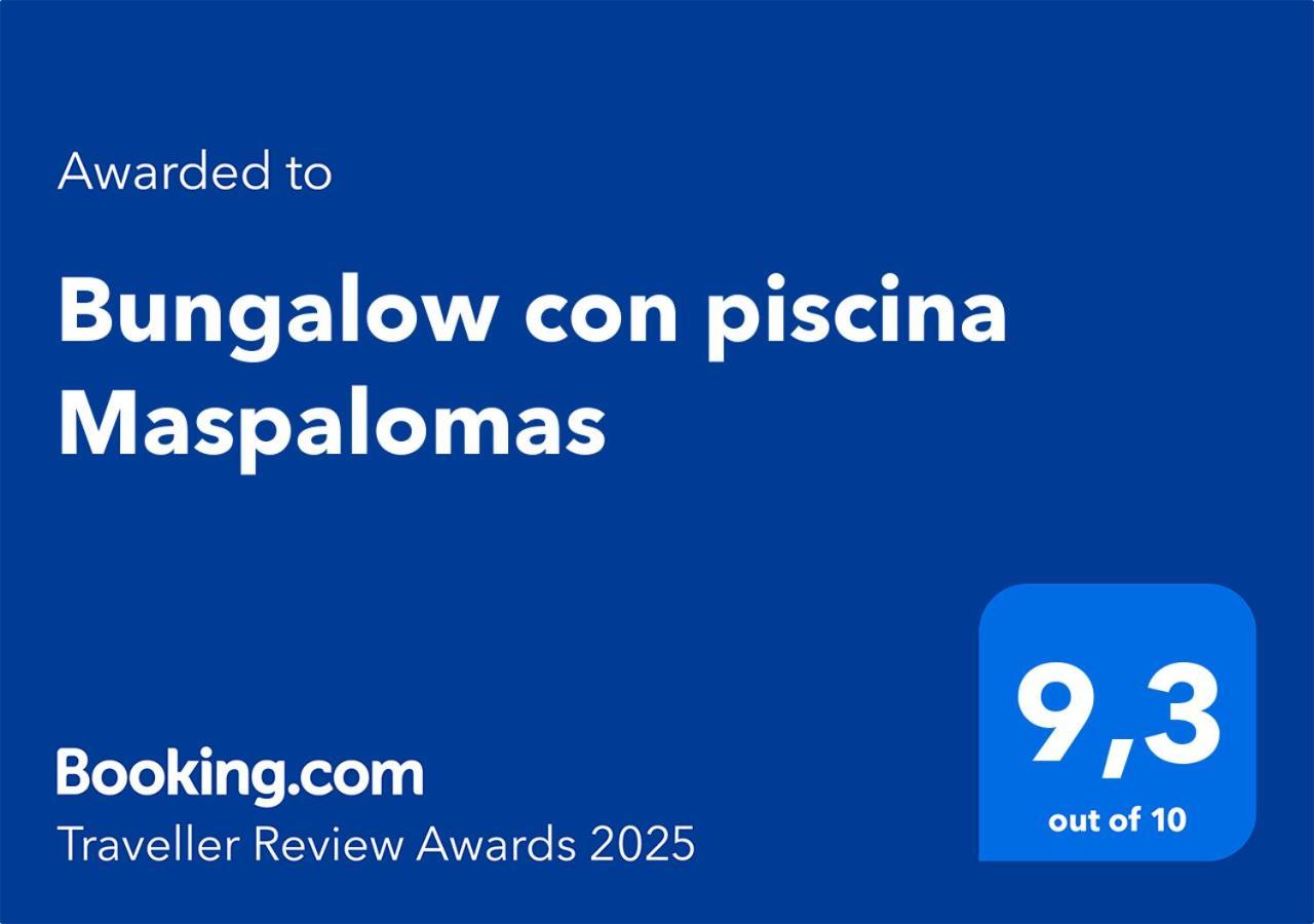 Bungalow Con Piscina Maspalomas マスパロマス エクステリア 写真